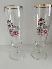 2 Vintage Biergläser Haake