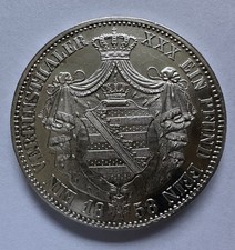 1 Taler Vereinstaler 1858 F
