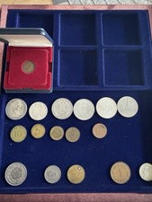 Münzen Deutsches Reich 5 u. 2 Mark Hindenburg BRD Schweiz