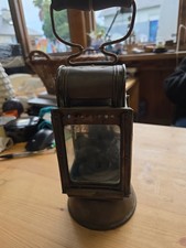 Alte Bergmannslampe mit Karbid / Acetylen - Anfang 20. Jh. - Metall - komplett -