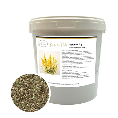 Goldrute pferd 1kg - pferd,