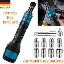 Elektrischer Akku Ratschenschrauber Ratschen Winkelschrauber 55Nm Makita 18VAkku