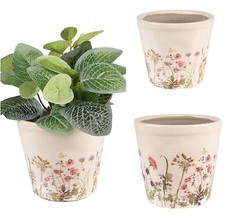 Übertopf Blumen Wiese Ø