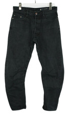 G-Star Arc 3D Premium Italian Fabric Herrenjeans W32 L29 Gewaschen Schwarz Knopf
