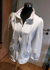 Trainings-Jogging Jacke, Damen, weiß,  Größe  M