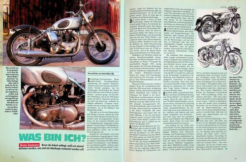 Motorrad classic 1228 norton - 1228),