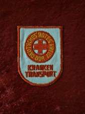 Aufnäher DDR Deutsches Rotes Kreuz DRK Krankentransport