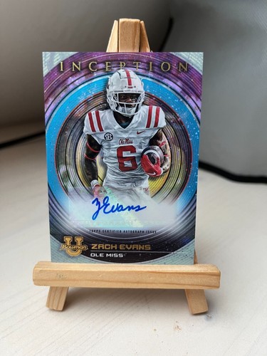 Zach evans auto 2023 topps - 2023,