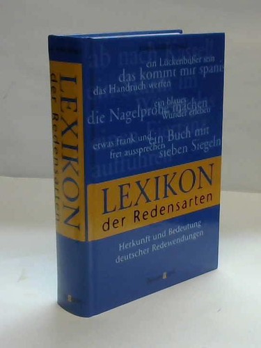 Lexikon der redensarten - lexikon,