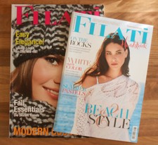 2x FILATI Design-Strick-Heft