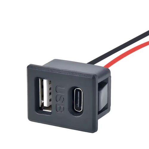Einbaubuchse usb - einbaubuchse, usb-a