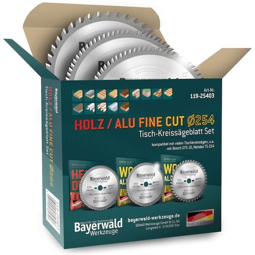 Bayerwald kreissägeblatt set - bayerwald,