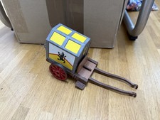 Playmobil Ritter Gefängnis Kutsche Karren Gefangenentransport Wagen Planwagen 10