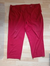 Damen Hose Stoffhose Rot Kurz