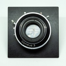 Rodenstock Apo-Ronar 9/360mm #9170175, Compur3, neue Bauart auf Sinarplatine B-A