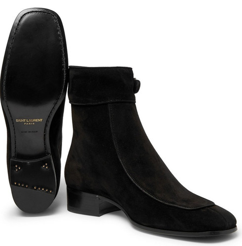 Saint laurent miles suede - saint,