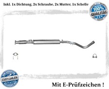 Mittelschalldämpfer für Fiat