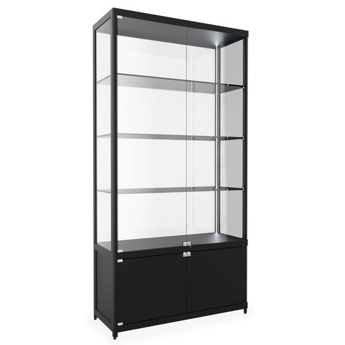 Hochvitrine mit unterschrank - mit,