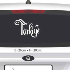 Türkiye sticker weiß - sticker,