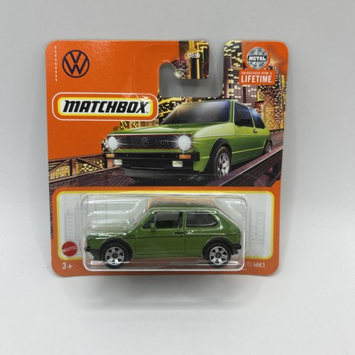 Matchbox golf 1 grün - vw,