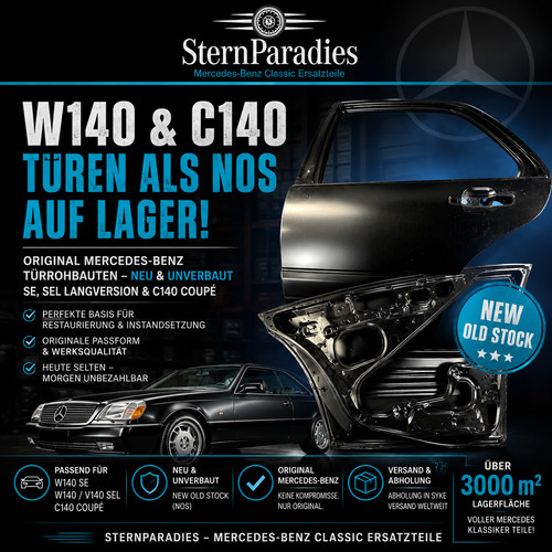 Original mercedes w140 - ⭐,