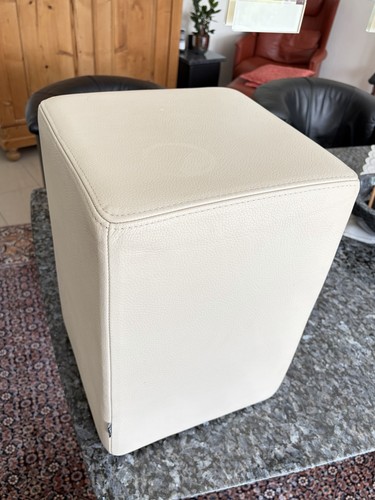 Pomp hocker leder - pomp,