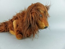 alter Steiff Langhaar Dackel
