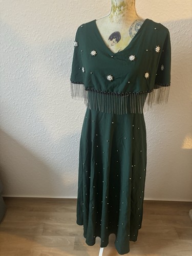 Kleid dunkelgrün - ,