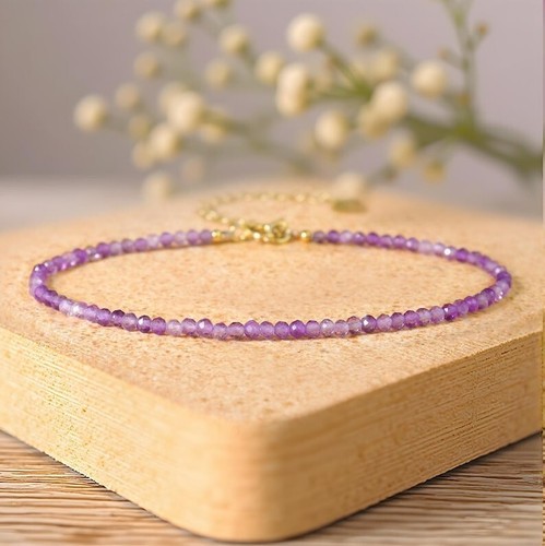 Zierlicher amethyst facettiert - zierlicher,