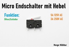 Endschalter micro mini - endschalter,
