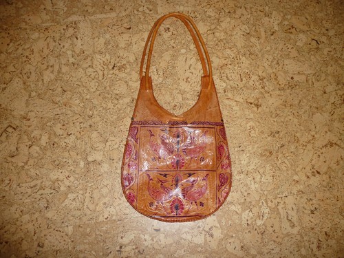 Leder hand tasche wie - neu,