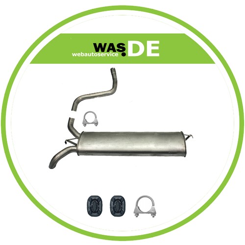 Auspuff endschalldämpfer - auspuff,