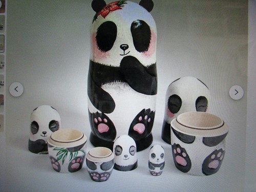Panda-Matruschka/Babuschka,5