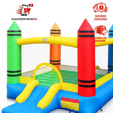 Hüpfburg mit Rutsche für