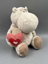 Nici Nilpferd Candy Hippo Love Liebe Herz Stofftier Plüsch Sammler beige 35 cm