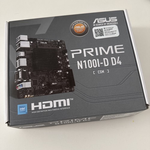 Asus prime n100i miniitx - prime, d4