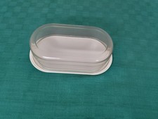 Butterdose Tupperware beige + Deckel clear