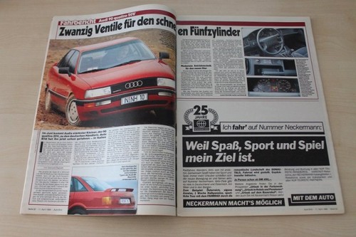 Auto bild 1988 audi - auto, 90