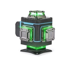 Grüner Multilinienlaser 4 x 360 ° Laser wasserwaage 4D 16 Linienlaser Grün Kreuz