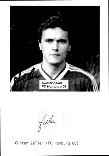 Autogramm fußballer günter - autogramm,