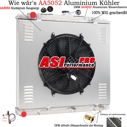Reihig kühler lüfter - reihig, +