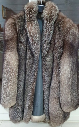 Echtfuchs pelz silber selten - pelz,