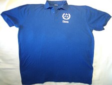 RUSSELL BLAU LOGO HERREN POLO SHIRT Gr.  2XL 56 45/46