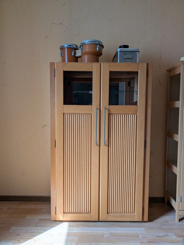 Geschirrschrank buche - geschirrschrank,