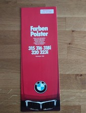 BMW E21 315 bis 323i Farben +