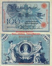100 REICHSMARK  1908 (VF-F)  495#  ❇️
