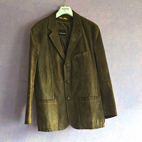 Trapper herren lederjacke - herren,