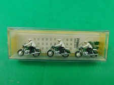 D11 Preiser H0 Figuren Set 68 Polizei Motorradfahrer OVP TOP