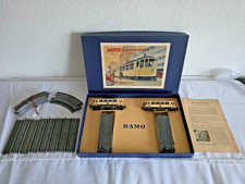 Hamo H0 Strassenbahn Nr.50 mit OVP ,Anleitung und extra Schienen Hamo -Vintage
