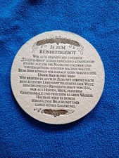 Bierdeckel zum - bierdeckel, ja